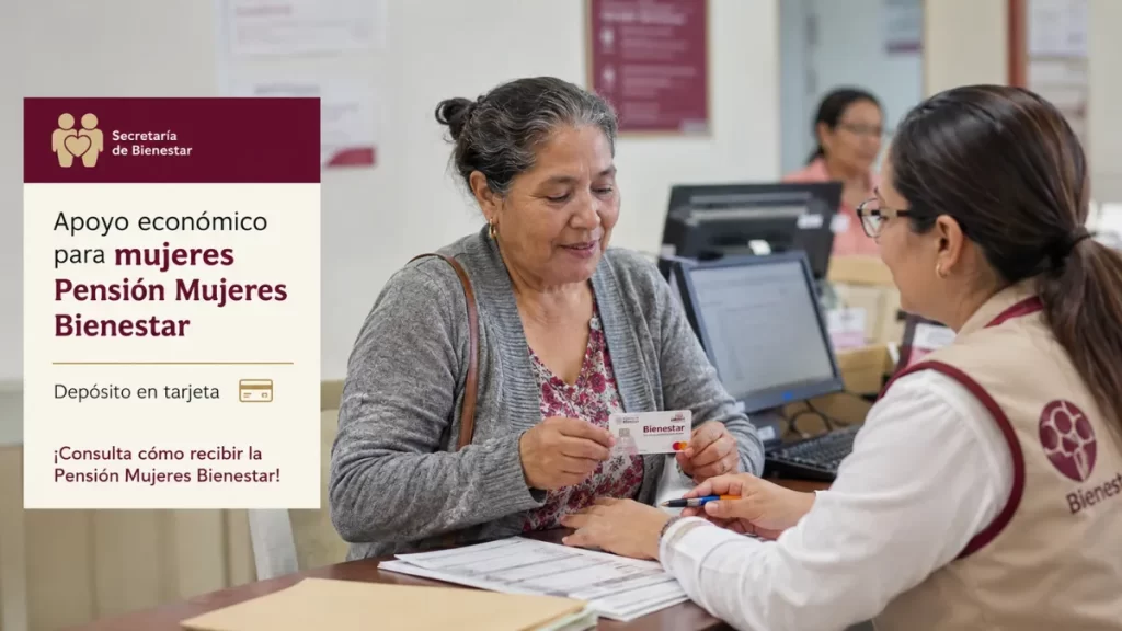 Apoyo económico para mujeres Pensión Mujeres Bienestar