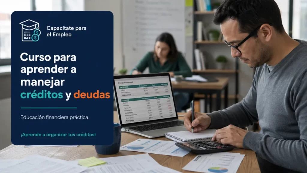 Curso para aprender a manejar créditos y deudas Capacítate para el Empleo