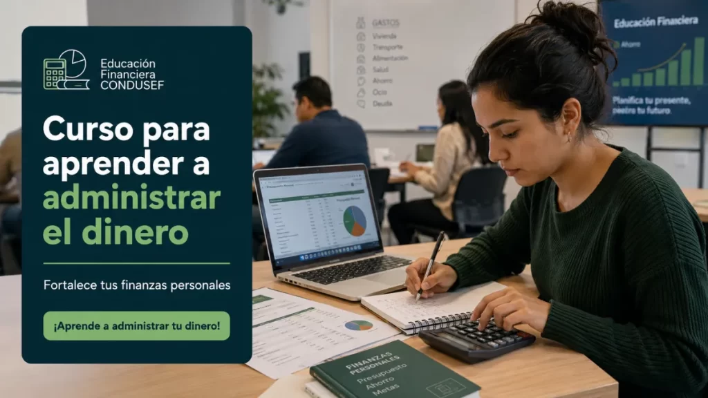 Curso para aprender a administrar el dinero Educación Financiera CONDUSEF