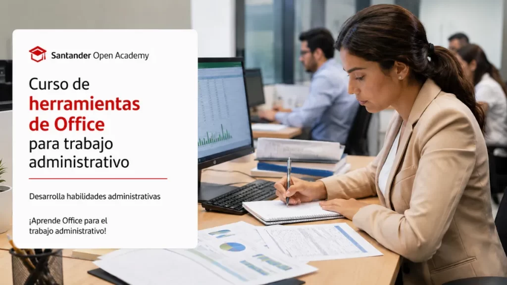Curso de herramientas de Office para trabajo administrativo Santander Open Academy